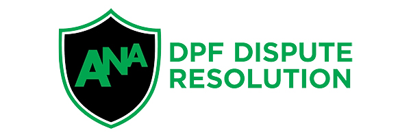 ANA DPF Logotipo de resolución de litigios